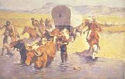 Frederick Remington The Emigrants china oil painting reproduction